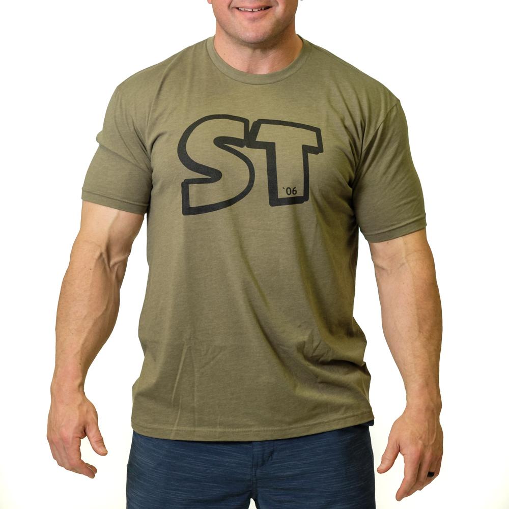 ST Track Shirt Green - Image 01