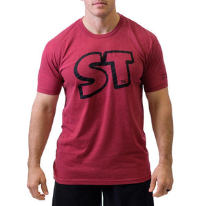 ST Track Shirt Cardinal - Image 01